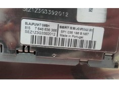 Recambio de sistema audio / radio cd para seat altea (5p1) stylance / style referencia OEM IAM 5P1035186B SEZ1Z3G3392012  2