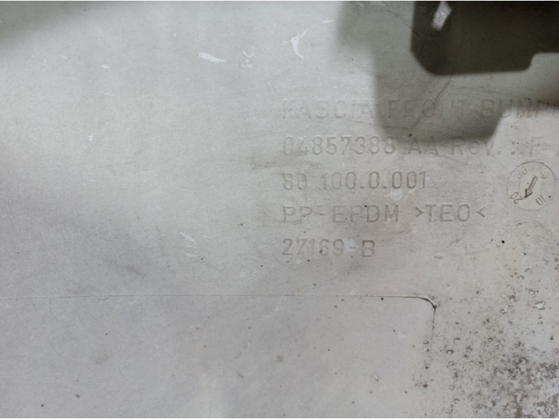 Recambio de paragolpes delantero para chrysler voyager (rg) referencia OEM IAM 04857388AA 04857388AA 04857388