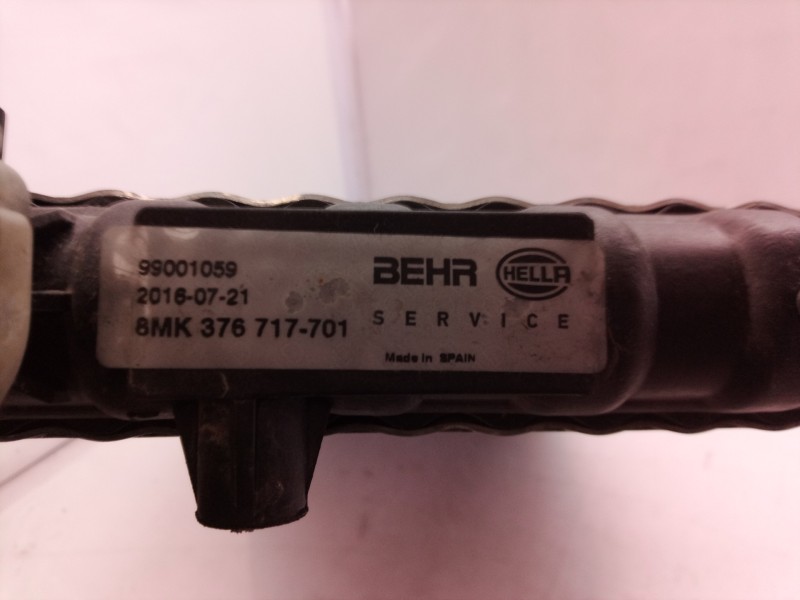 Recambio de radiador agua para volkswagen polo (9n1) trendline referencia OEM IAM 8MK376717701 8MK376717701 8MK376717701