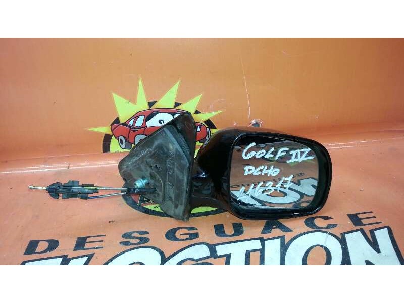 Recambio de retrovisor derecho para volkswagen golf iv berlina (1j1) referencia OEM IAM  NEGRO MET. 