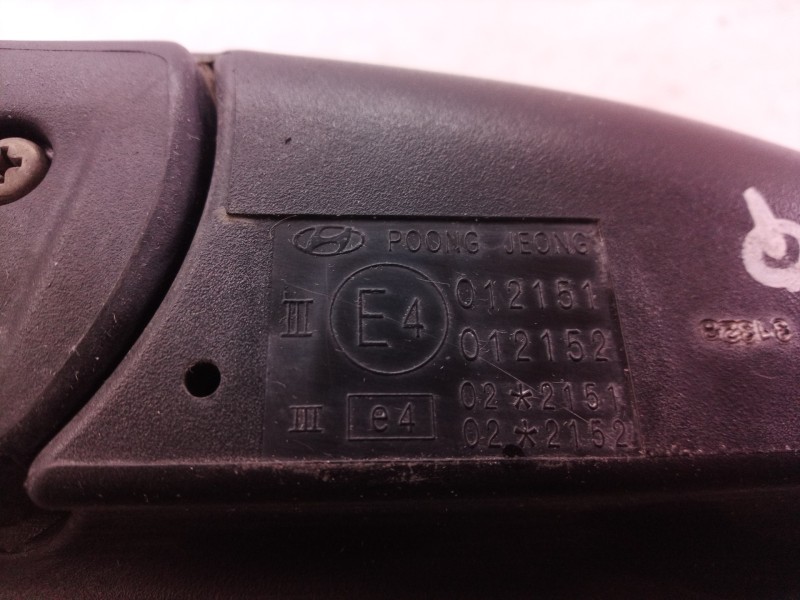 Recambio de retrovisor izquierdo para kia shuma ii 1.6 ls berlina portón referencia OEM IAM   