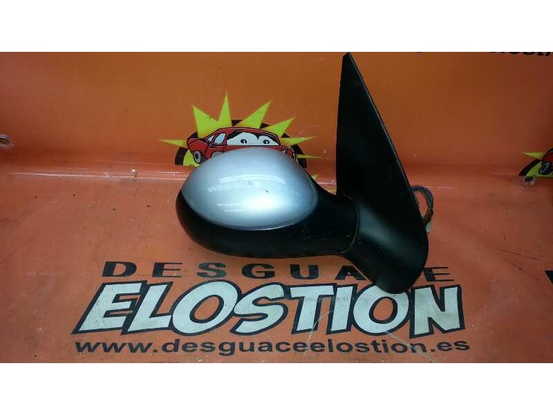 Recambio de retrovisor derecho para peugeot 206 berlina referencia OEM IAM  GRIS PLATA 