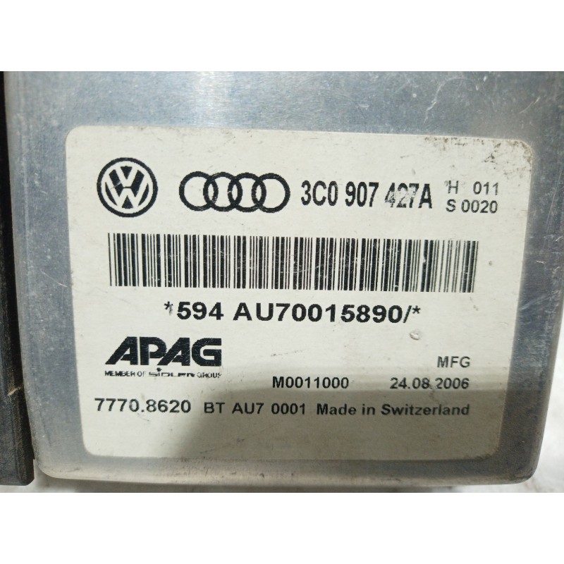 Recambio de centralita cambio automatico para volkswagen passat variant (3c5) 2.0 tdi referencia OEM IAM 3C0907427A 3C0907427A 3