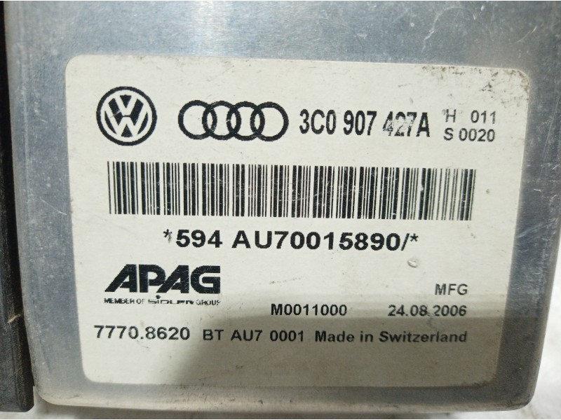 Recambio de centralita cambio automatico para volkswagen passat variant (3c5) 2.0 tdi referencia OEM IAM 3C0907427A 3C0907427A 3