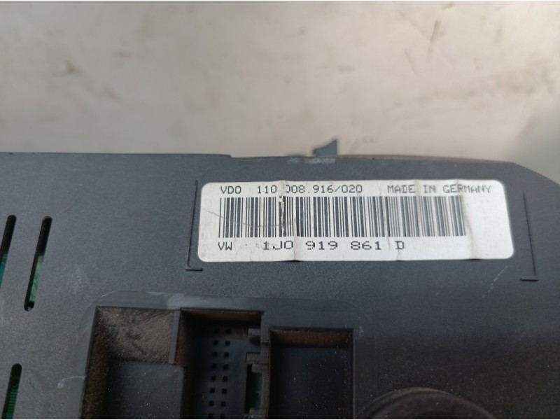 Recambio de cuadro instrumentos para volkswagen bora berlina (1j2) conceptline referencia OEM IAM 1J0919861D 1J0919861D 88311282