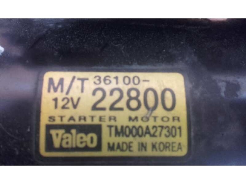 Recambio de motor arranque para hyundai coupe (rd) 1.6 fx referencia OEM IAM 3610022800  
