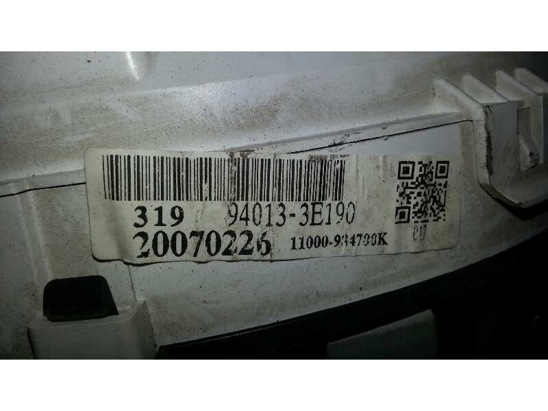 Recambio de cuadro instrumentos para kia sorento 2.5 crdi cat referencia OEM IAM 20070226  