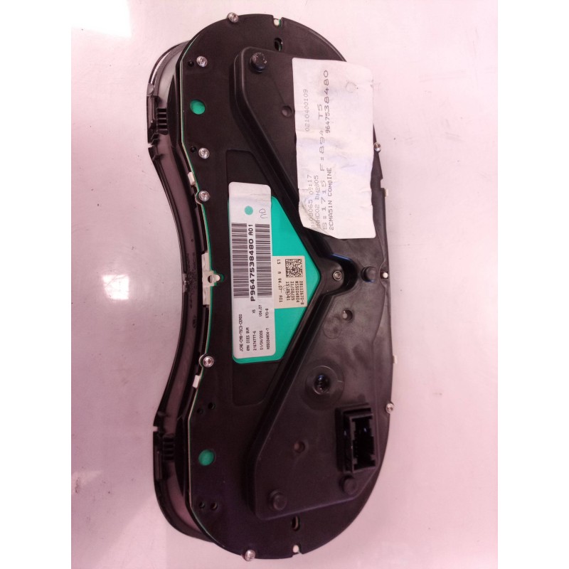 Recambio de cuadro instrumentos para peugeot 307 break / sw (s1) 1.6 hdi referencia OEM IAM 69647538480 9647538480 0210400109