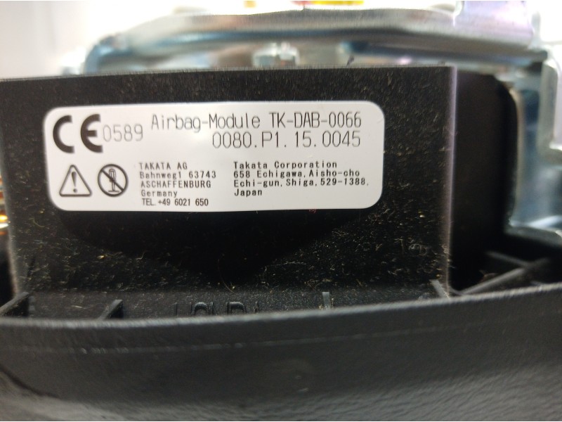 Recambio de airbag volante para honda fr-v (be) 1.7 referencia OEM IAM 0080P1150045 0080P1150045 0080P1150045