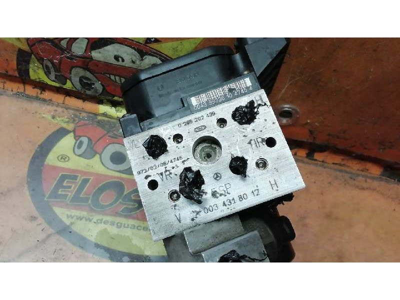 Recambio de abs para mercedes-benz clase cl (w215) coupe 500 (215.375) referencia OEM IAM A0034318012 0265202439 