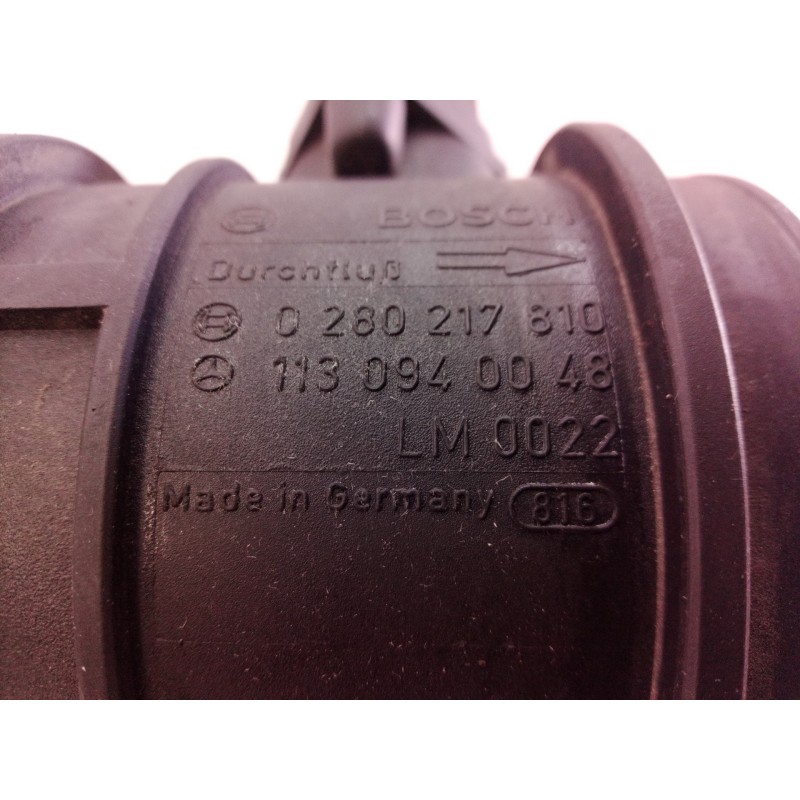 Recambio de caudalimetro para mercedes-benz clase cl (w215) coupe 500 (215.375) referencia OEM IAM 0280217810 0280217810 1130940