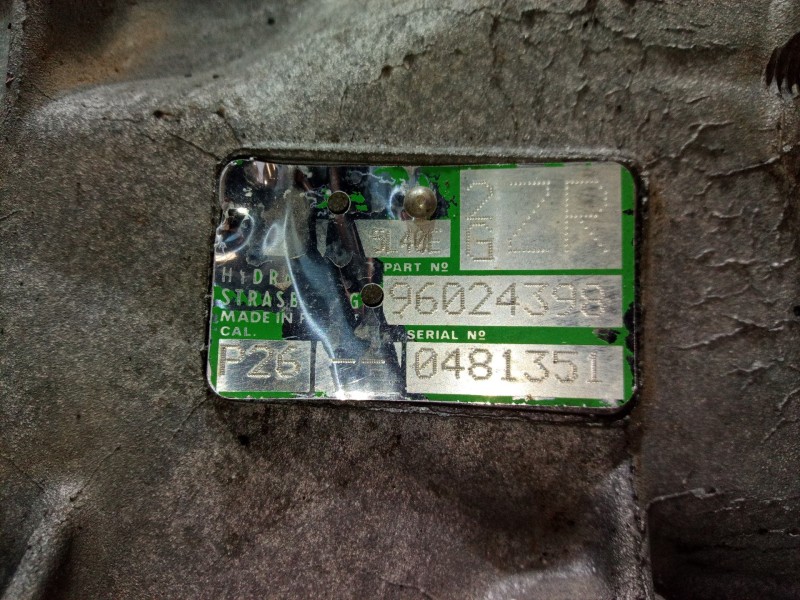 Recambio de caja cambios para opel omega b elegance berlina referencia OEM IAM P26 P26 96024398