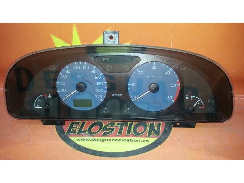 Recambio de cuadro instrumentos para citroën xsara berlina 1.9 diesel referencia OEM IAM 9643206580  