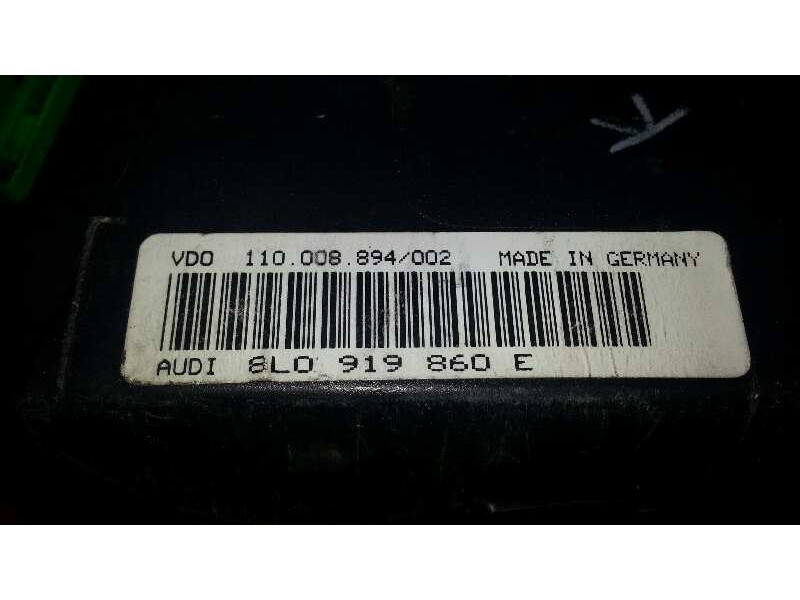 Recambio de cuadro instrumentos para audi a3 (8l) 1.8 20v turbo referencia OEM IAM 8L0919860E  