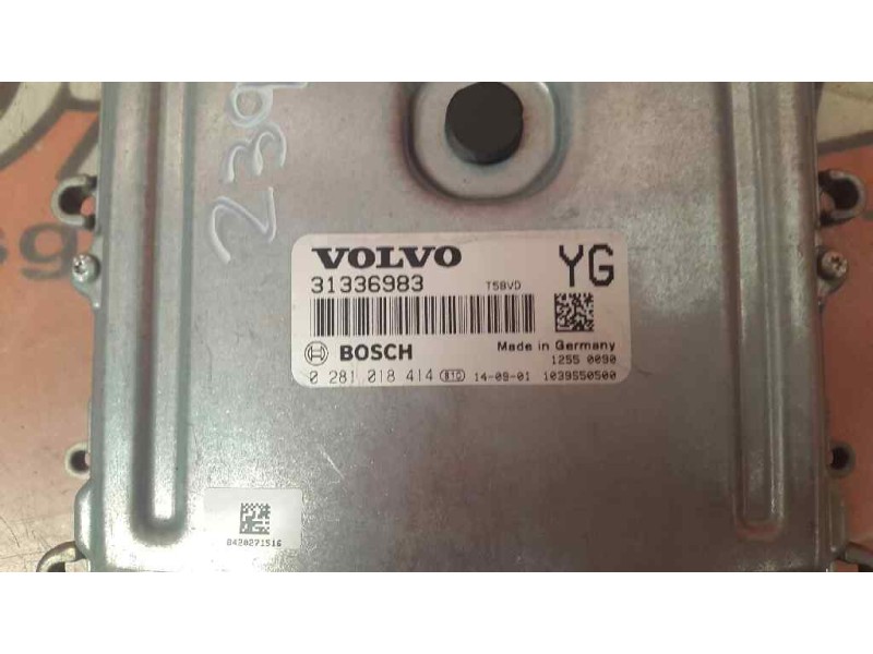 Recambio de centralita motor uce para volvo xc60 r-design awd referencia OEM IAM 0281018414 0281018414 0281018414