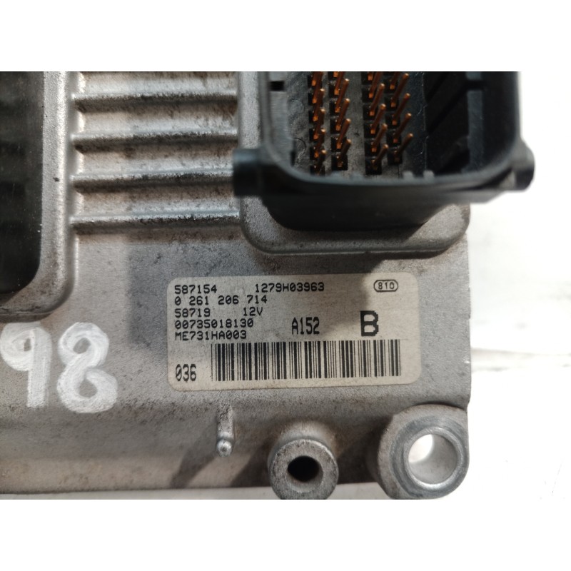 Recambio de centralita motor uce para alfa romeo 147 (190) 1.6 t.spark eco distinctive referencia OEM IAM 0261206714 0261206714 