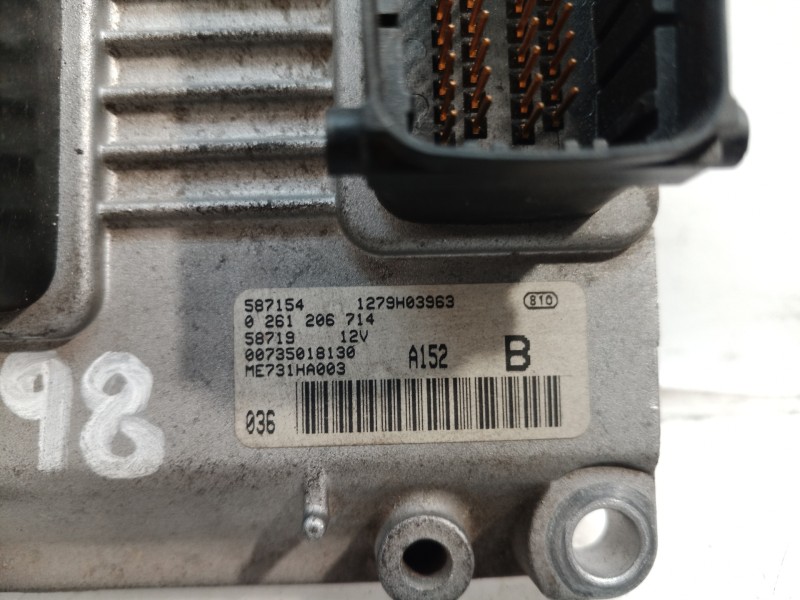 Recambio de centralita motor uce para alfa romeo 147 (190) 1.6 t.spark eco distinctive referencia OEM IAM 0261206714 0261206714 