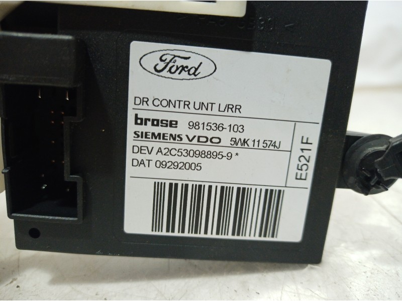 Recambio de motor elevalunas trasero izquierdo para ford c-max edition referencia OEM IAM A2C530988959 A2C530988959 994813101