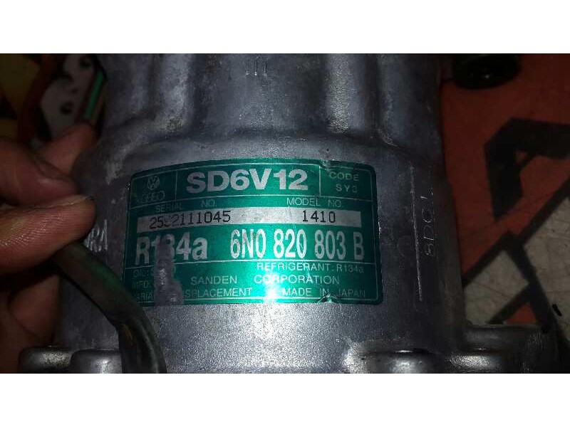 Recambio de compresor aire acondicionado para seat arosa (6h1) signo referencia OEM IAM 6N0820803B 6N0820803B 