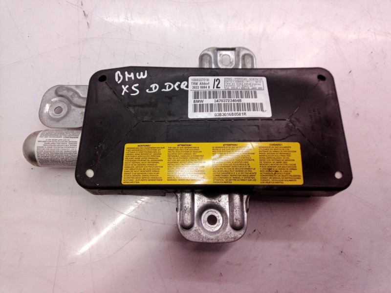 Recambio de airbag lateral delantero derecho para bmw x5 (e53) referencia OEM IAM 34703723404B 34703723404 30339884 Recambio de airbag lateral delantero derecho para bmw x5 (e53) referencia OEM IAM 34703723404B 34703723404 30339884