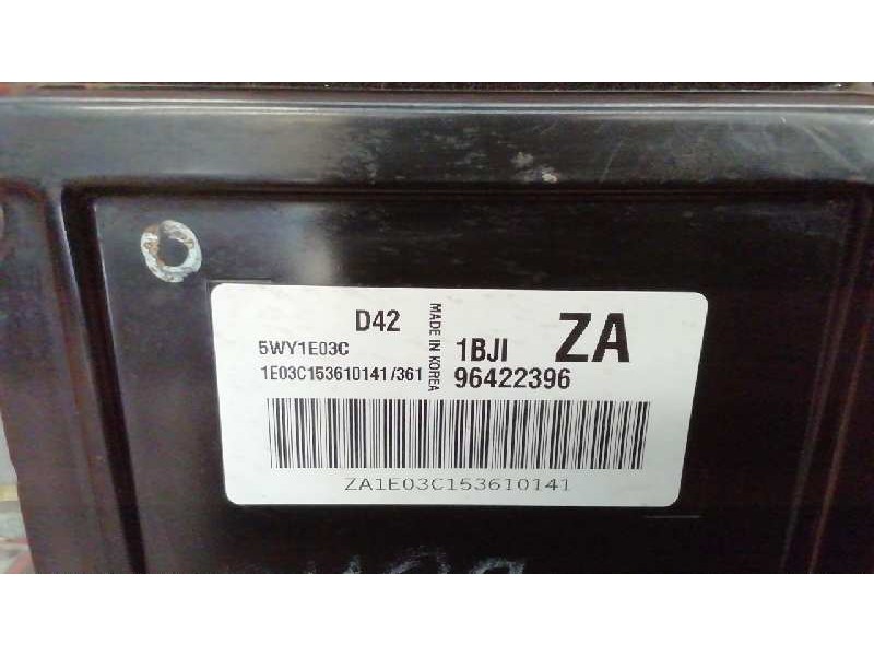 Recambio de centralita motor uce para daewoo lacetti sx referencia OEM IAM 96422396  
