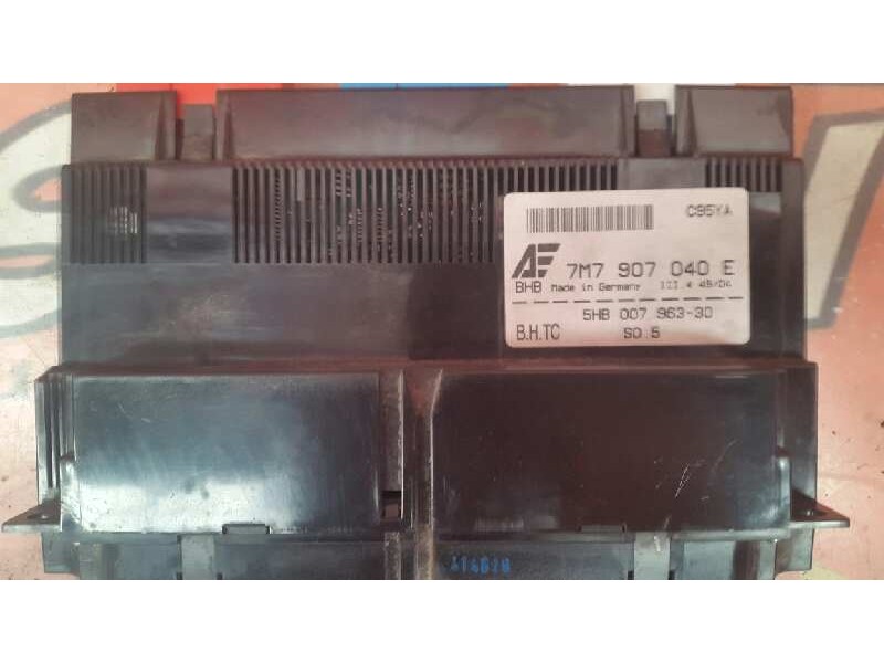 Recambio de mando climatizador para seat alhambra (7v9) fancy referencia OEM IAM 796330S 7M7907040E 5HB00796330
