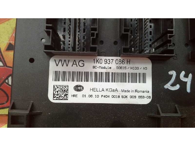 Recambio de caja reles / fusibles para seat altea xl (5p5) reference ecomotive referencia OEM IAM 1T1937503A 1T1937503A 1T193750