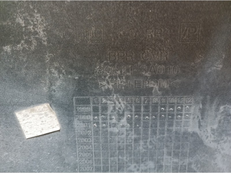 Recambio de paragolpes trasero para hyundai trajet (fo) 2.0 gls referencia OEM IAM   