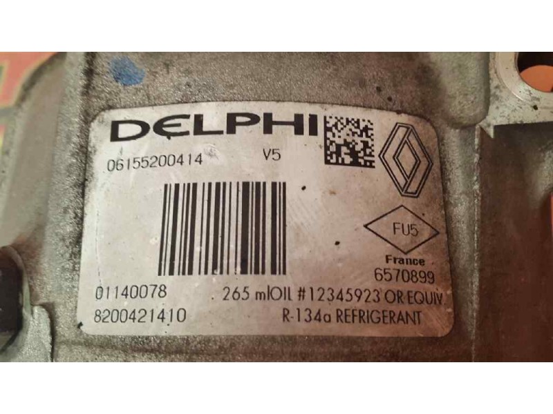 Recambio de compresor aire acondicionado para renault laguna ii (bg0) authentique referencia OEM IAM  06155200414 