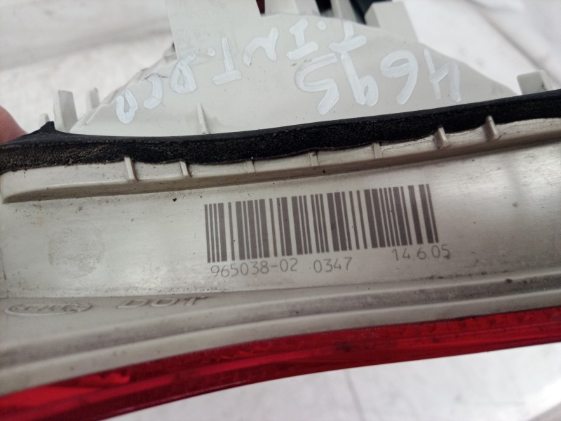 Recambio de piloto trasero derecho interior para audi a4 berlina (8e) 2.0 tdi 16v (103kw) referencia OEM IAM 96503802 96503802 9