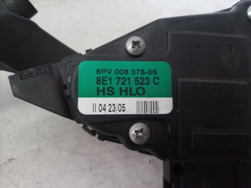 Recambio de potenciometro pedal para audi a4 berlina (8e) 2.0 tdi 16v (103kw) referencia OEM IAM 8E1721523 8E1721523 8E1721523