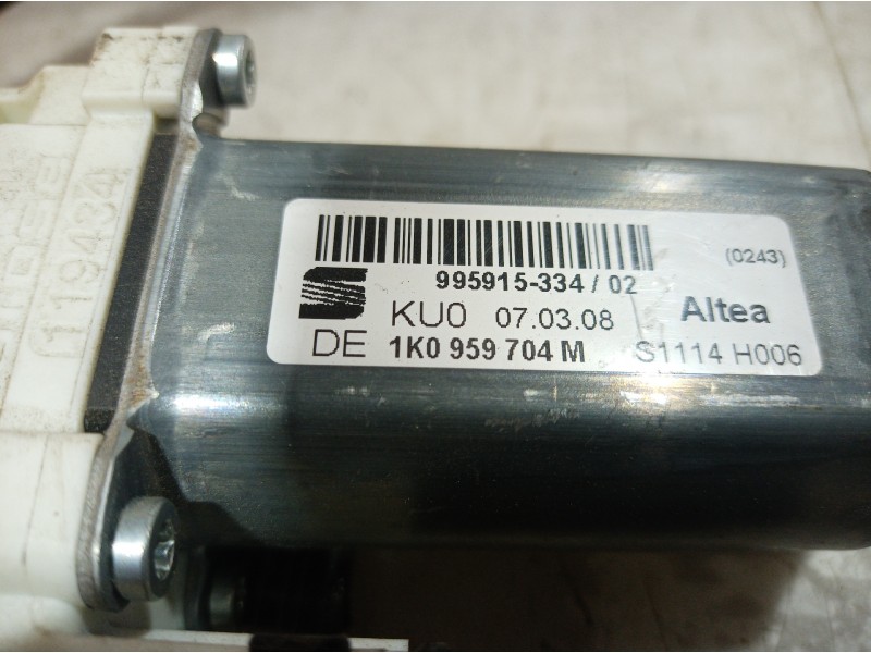 Recambio de elevalunas trasero derecho para seat altea (5p1) reference referencia OEM IAM 1K0959704M 1K0959704M 1K0959704