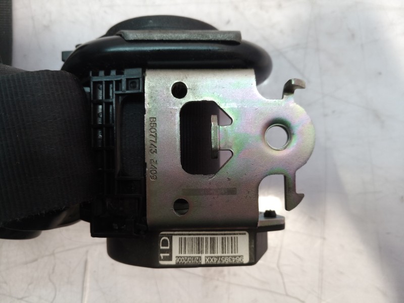 Recambio de cinturon seguridad delantero derecho para peugeot 407 st confort referencia OEM IAM B507743 B507743 B507743