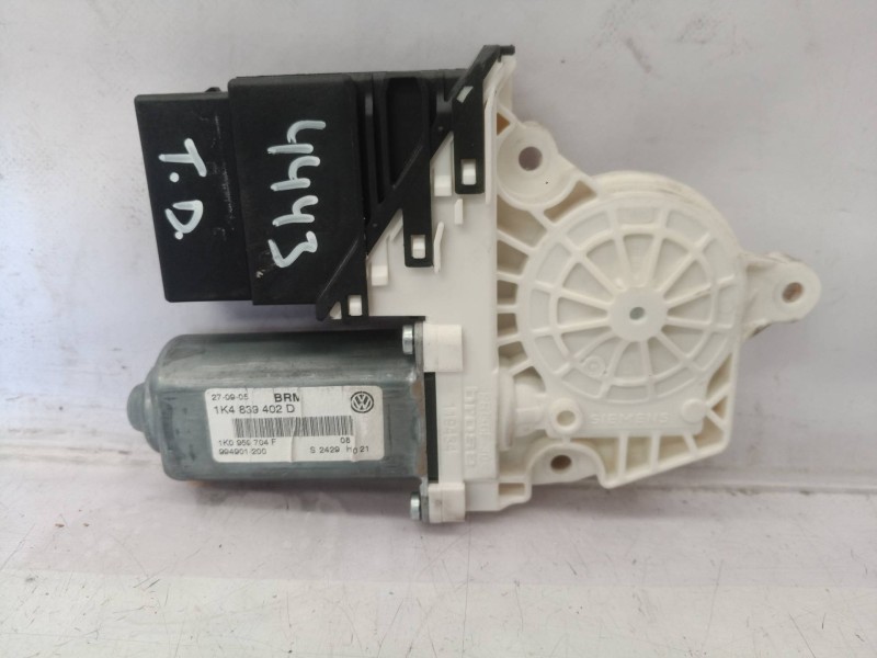 Recambio de motor elevalunas trasero derecho para volkswagen golf v berlina (1k1) conceptline (e) referencia OEM IAM 1K4839402D 