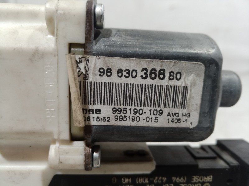 Recambio de motor elevalunas delantero izquierdo para peugeot 407 st confort referencia OEM IAM 9663036680 9663036680 9663036680