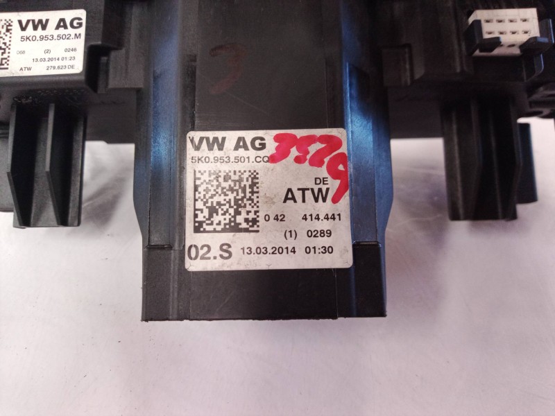 Recambio de mando multifuncion para volkswagen touran (1t3) referencia OEM IAM 5K0953502M 5K0953501CQ 5K0953502M