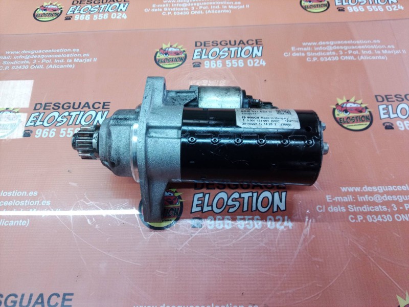 Recambio de motor arranque para volkswagen touran (1t3) referencia OEM IAM 0AM911023G 0001153001 0001153001