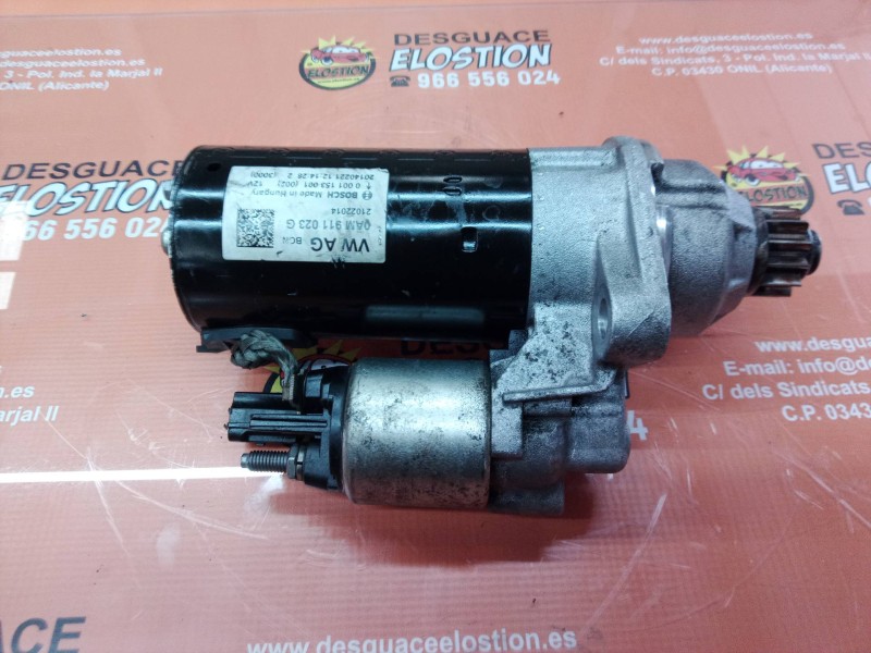 Recambio de motor arranque para volkswagen touran (1t3) referencia OEM IAM 0AM911023G 0001153001 0001153001