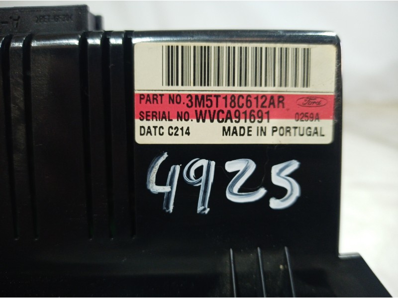 Recambio de mando climatizador para ford focus berlina (cap) titanium referencia OEM IAM 3M5T18C612AR 3M5T18C612AR 3M5T18C612AR