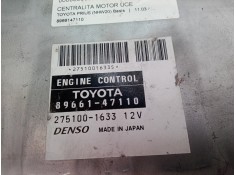Recambio de centralita motor uce para toyota prius (nhw20) basis referencia OEM IAM 8966147110 8966147110 2751001633 2