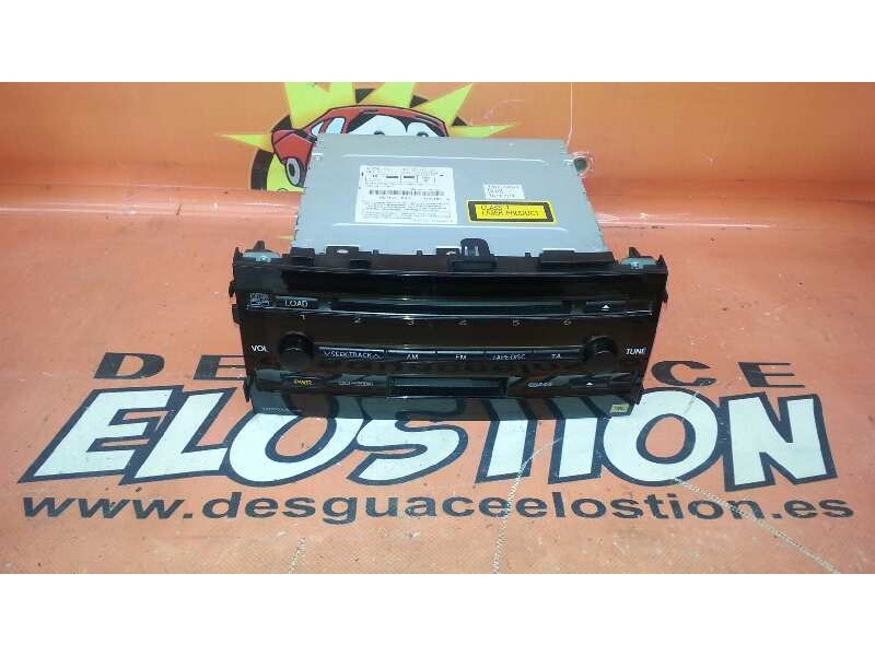 Recambio de sistema audio / radio cd para toyota prius (nhw20) basis referencia OEM IAM CQES0370A CQES0370A 8612047120