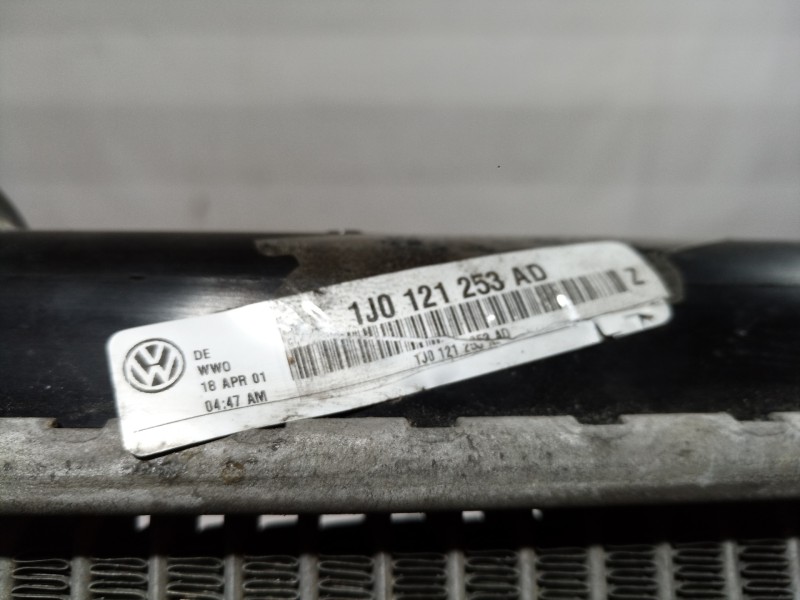 Recambio de radiador agua para audi a3 (8l) 1.9 tdi ambiente referencia OEM IAM 1J0121253AD 1J0121253AD 1J0121253