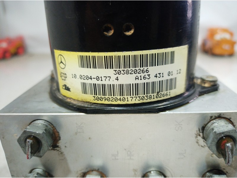 Recambio de abs para mercedes-benz clase m (w163) 320 (163.154) referencia OEM IAM A1634310112 A1634310112 A1634310112