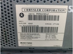Recambio de sistema audio / radio cd para chrysler grand voyager limited referencia OEM IAM  P05064385AF P05064385 2