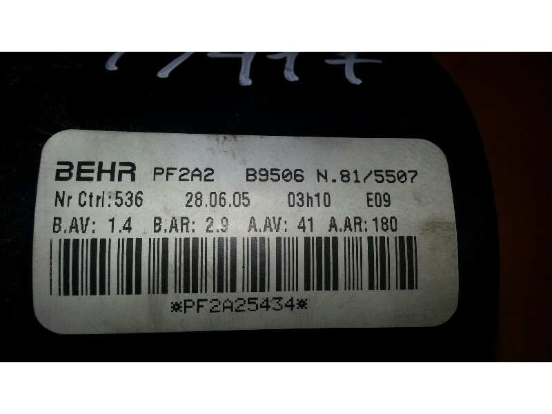 Recambio de ventilador calefaccion para peugeot 307 berlina (s2) 1.6 16v hdi referencia OEM IAM    Recambio de ventilador calefaccion para peugeot 307 berlina (s2) 1.6 16v hdi referencia OEM IAM
