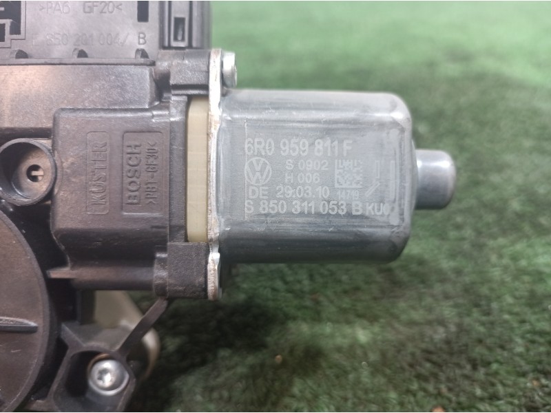 Recambio de elevalunas trasero izquierdo para volkswagen polo (6r1) advance referencia OEM IAM 6R0959811F S850311053B 