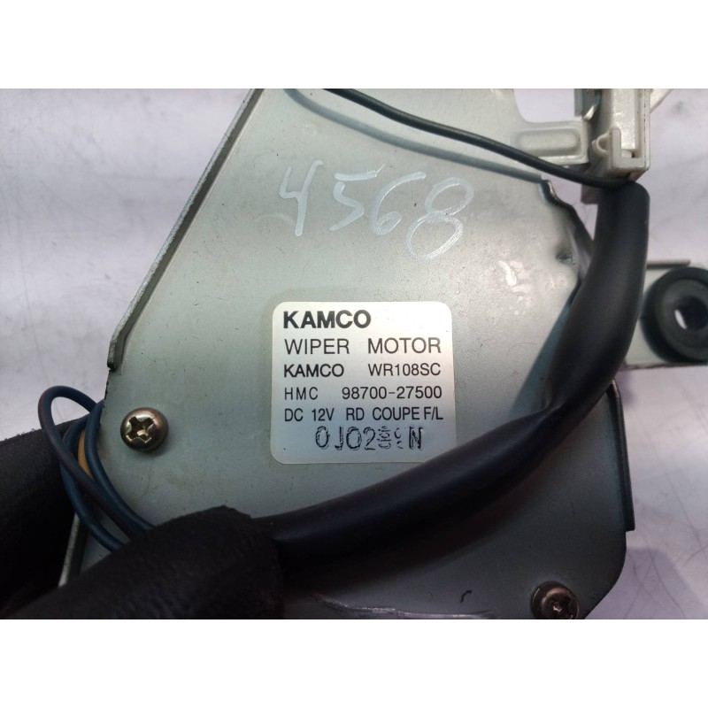 Recambio de motor limpia trasero para hyundai coupe (rd) 1.6 fx referencia OEM IAM 9870027500 9870027500 9870027500 Recambio de motor limpia trasero para hyundai coupe (rd) 1.6 fx referencia OEM IAM 9870027500 9870027500 9870027500
