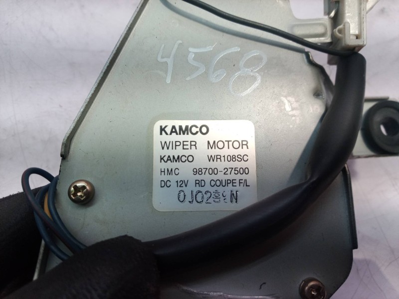 Recambio de motor limpia trasero para hyundai coupe (rd) 1.6 fx referencia OEM IAM 9870027500 9870027500 9870027500 Recambio de motor limpia trasero para hyundai coupe (rd) 1.6 fx referencia OEM IAM 9870027500 9870027500 9870027500