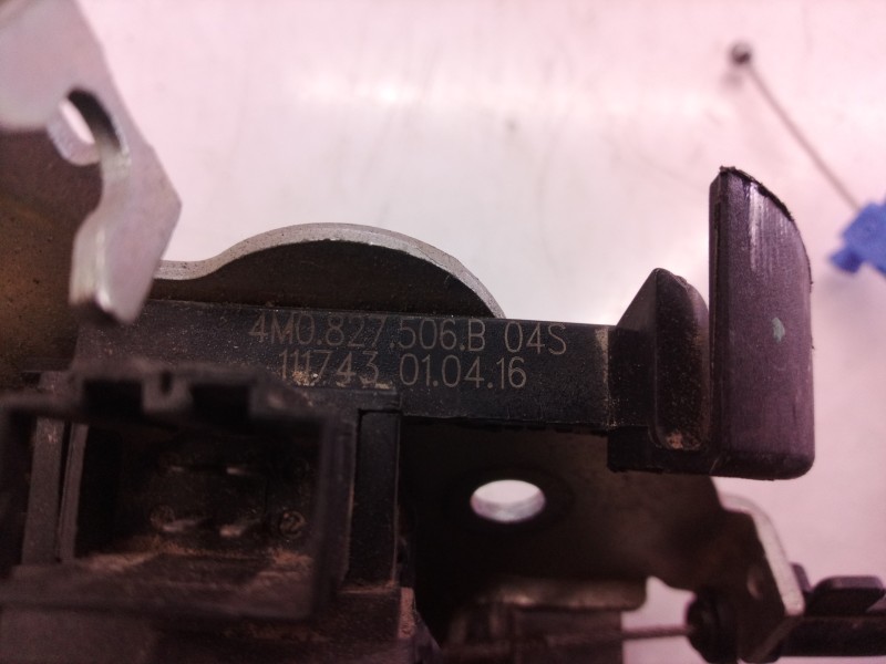 Recambio de cerradura maletero / porton para seat ateca (kh7) referencia OEM IAM 4M0827506B 4M0827506 4M0827506