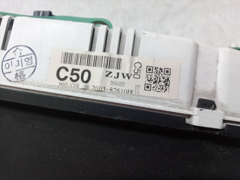 Recambio de cuadro instrumentos para hyundai getz (tb) 1.1 básico referencia OEM IAM 200387610 200387610 200387610